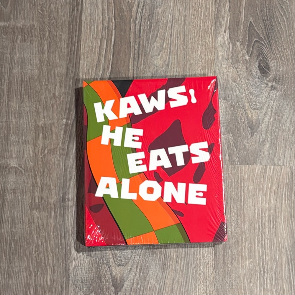 Kaws he eats alone book nwt